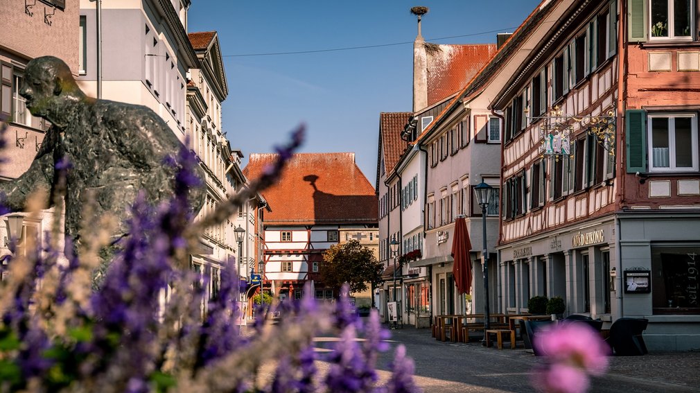Fachwerkhäuser in der Altstadt.